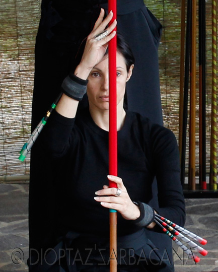 Marie-Claude PIETRAGALLA  marraine du Dioptaz'Sarbacana