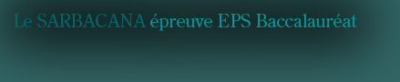 EPS bacccalaur�atNos Instruments 3: Phi -Sarbacanes